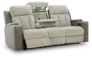 WhipLash - Power Reclining Sofa With Adj Headrest - Sisal