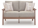 Grover Beach - Loveseat With Cushion - Driftwood