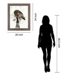 Weathered Blades - 28" x 34" Framed Wall Art