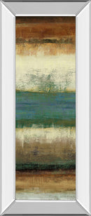 Sky By Allison Pearce - Mirror Framed Print Wall Art - Blue