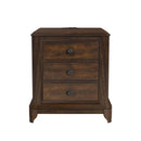Phillipe - 2-Drawer Cabinet With USB - Cherry
