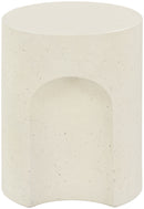 Olira - Concrete And Fiberglass Indoor / Outdoor End Table