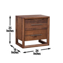 Lofton - Nightstand - Brown