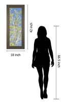 Spring Poplars Il By Sharon Chandler - Framed Print Wall Art - Green