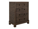 Atenas - 4-Drawer Chest - Brown