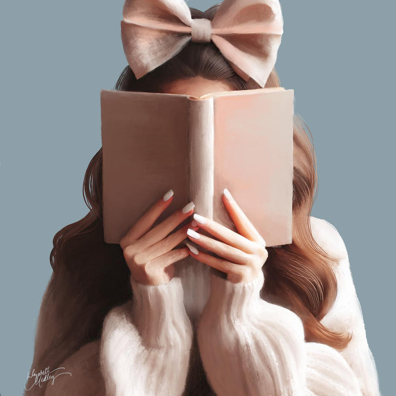 Bookworm By Elizabeth Medley - Pink
