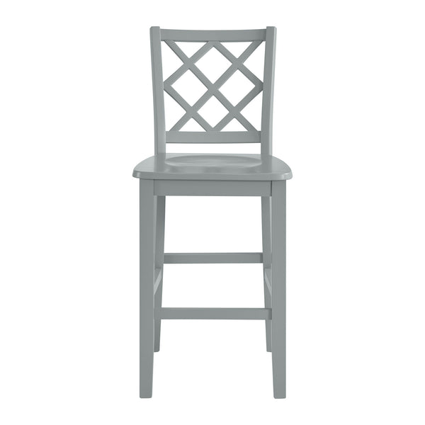 Kona - Lattice Back Counter Side Chair (Set of 2)