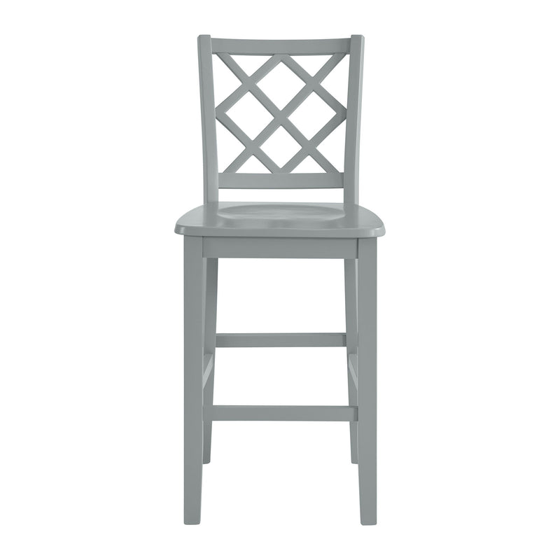 Kona - Lattice Back Counter Side Chair (Set of 2)