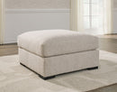 Ballyton - Oversized Accent Ottoman - Sand