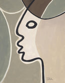 Boho Art I By Patricia Pinto (Framed Small) - Gray