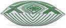 Bellvale - Pillow - Green / White