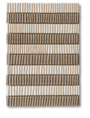 Woven Clay Rhythm - 32" x 47" Framed Wall Art