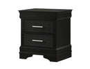 Crown Mark Amalia Nightstand in Black image