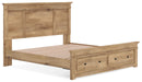Makidern - Panel Storage Bed With Storage Footboard - Austin's Furniture Depot (Austin,TX)