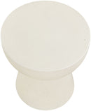 Avaya - Concrete And Fiberglass Indoor / Outdoor End Table - Cream