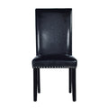 Steve Silver Verano Side Chair in Black (Set of 2)