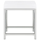 Eliza Makeup Vanity Table with LED Mirror and Stool