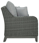 Elite Park - Loveseat w/Cushion - Gray