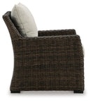 Brook Ranch - Lounge Chair With Cushion - Brown