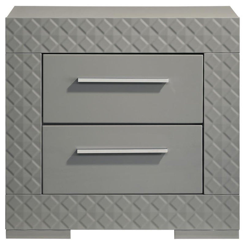Ives - 2-Drawer Nightstand Bedside Table