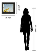 Blackeyed Susan's I By Meghan Mc Sweeney - Framed Print Wall Art - Yellow