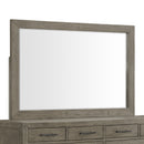 Versailles - Contemporary 12 Drawer Dresser & Mirror Set