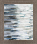 Misty Tidescape - 28" x 34" Framed Wall Art
