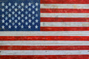 American Flag By Brandi Fitzgerald - Red