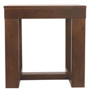 Watson - Square End Table - Dark Brown