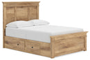 Makidern - Panel Storage Bed With Under Bed Storage Unit - Austin's Furniture Depot (Austin,TX)