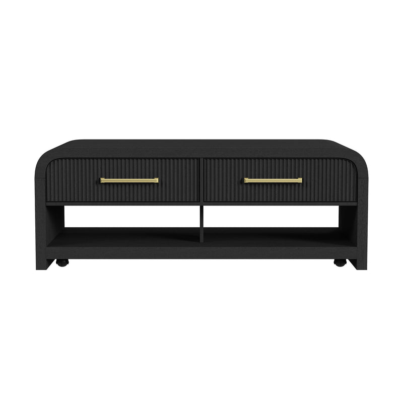 Ridgemont - Coffee Table With Casters