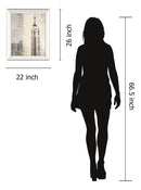 Edifioe II By Venter, T - Mirror Framed Print Wall Art - Gray