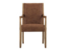 Verona - Upholstered Dining Armchair - Brown