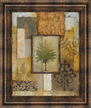 Green Tree Patch - Framed Print Wall Art - Green