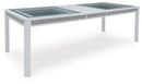 Chalanna - Rectangular Dining Room Extension Table - White