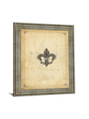 Ornate Crest - 28" x 34" Framed Wall Art