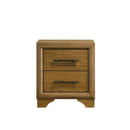 Harmony - 2-Drawer Nightstand With USB - Walnut