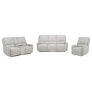 Sylmar - Chenille Power Reclining Sofa Set