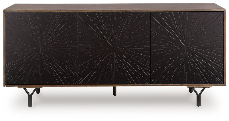 Lavinmont - Multi Brown - Accent Cabinet