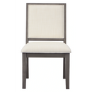 Steve Silver Mila Side Chair in Washed Grey (Set of 2)