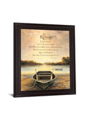 Golden Tranquility - 28" x 34" Framed Wall Art