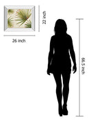 Organic Il By Patricia Pinto - Mirror Framed Print Wall Art - Green