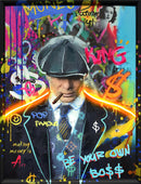 Graffiti Vibes Boss - 33" x 25" Framed Wall Art