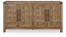 Ridgester - Dining Room Server - Light Brown - Austin's Furniture Depot (Austin,TX)