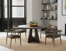 Balam - Round Table - Dark Brown - Austin's Furniture Depot (Austin,TX)