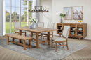 Middleton - Extension Leaf Dining Set With Upholstered Chairs