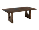 Zaphiro - Rectangular Table - Dark Brown - Austin's Furniture Depot (Austin,TX)