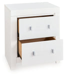 Maeling - Two Drawer Night Stand - Austin's Furniture Depot (Austin,TX)