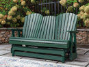 Shell Beach - Loveseat Glider - Green