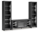Cayberry Entertainment Center with Electric Fireplace